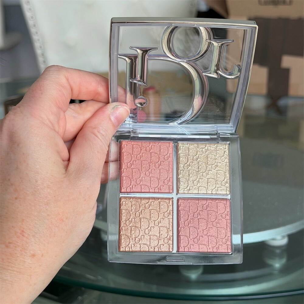 Dior Backstage Glow Maximizer Palette 003 Pearly Peach Glow Highlighter BN